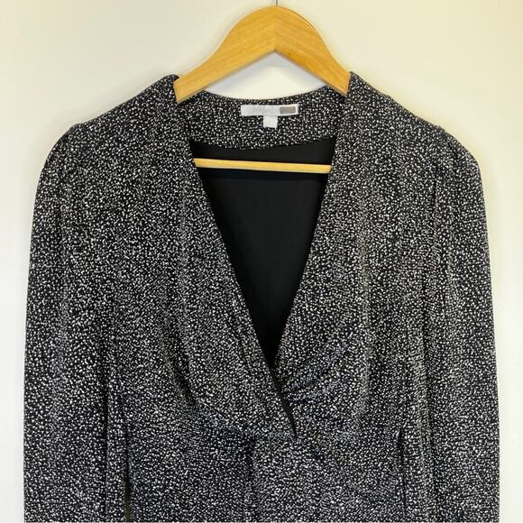 Jonathan Simkhai Twist Front Glitter top black - S - Picture 4 of 13